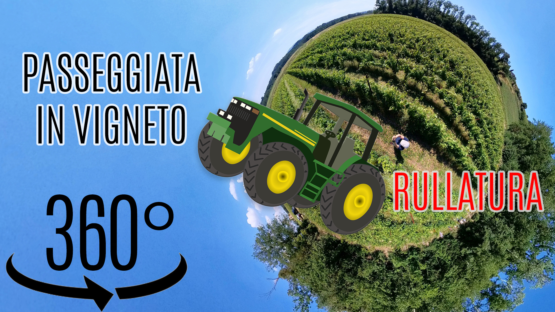 Passeggiata in Vigneto Video 360°