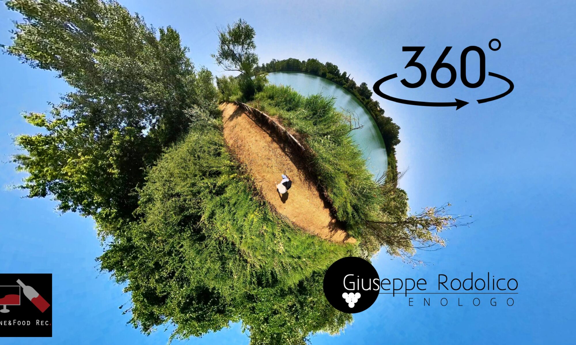 passeggiata sul lago video a 360°